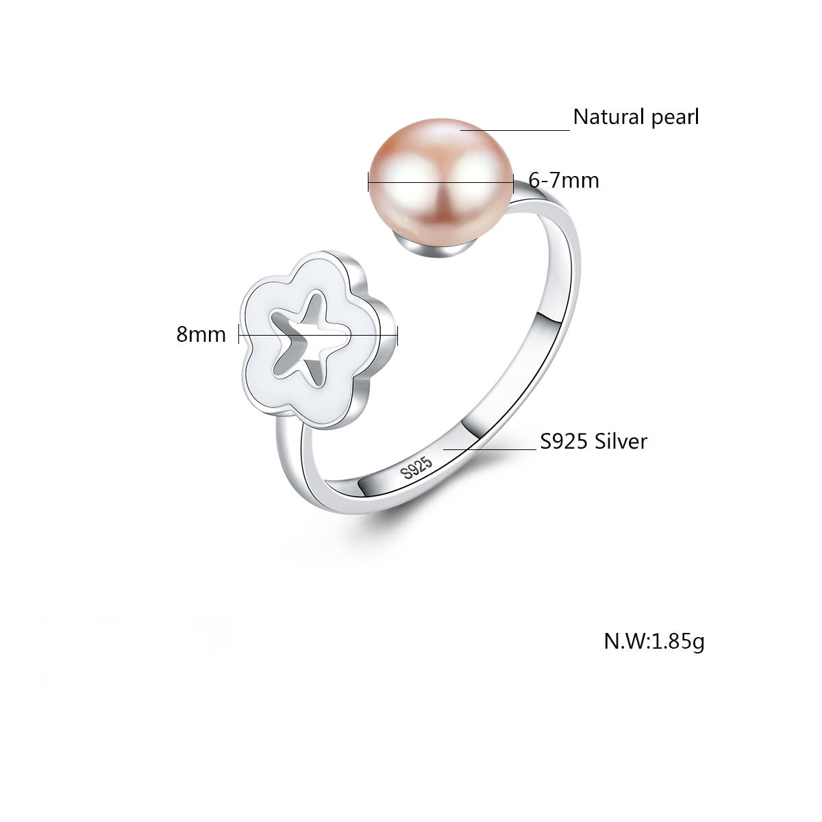 Plum Flower Ring