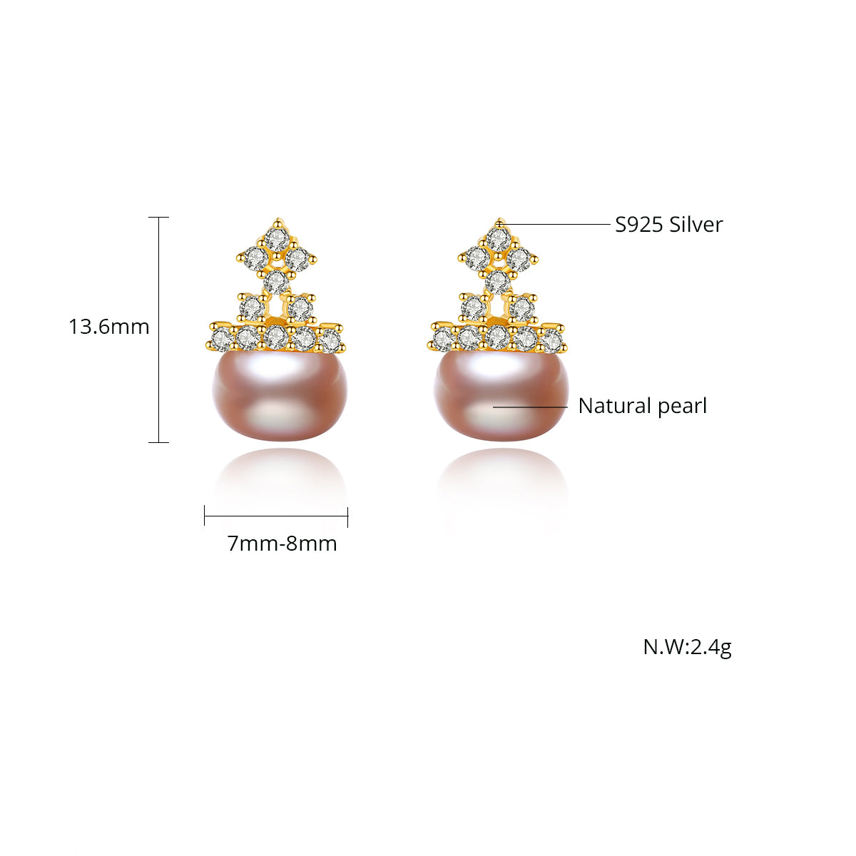 CrownGems Earrings