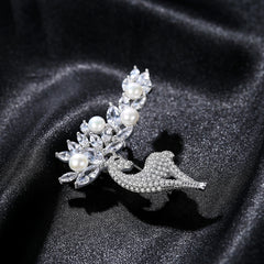 Gentle Deer Brooch